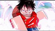 A One Piece Game Roblox: Becoming GEAR 2 LUFFY In One Video...