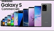 Every Samsung Galaxy S commercials (S1 - S20 Ultra)