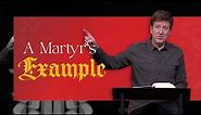 A Martyr’s Example | Acts 6-7 | Gary Hamrick