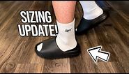 YEEZY SLIDE SIZING GUIDE 2023! Yeezy Slide Onyx Full Review & Try On!