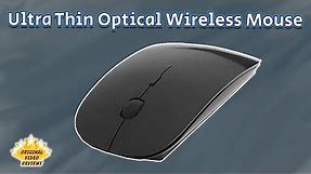 Ultra-Thin USB Optical Wireless Mouse 2.4Ghz Review 🖱️