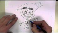 How To Draw: Cosmo from Fairly Odd Parents