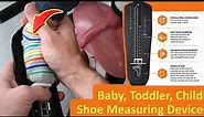 Foot Measuring Device - How to Measure Toddler Shoe Size - Baby Foot Measuring Scale Review