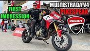 My First Impression sa Ducati Multistrada V4 PIKESPEAK 2022 | Reed Motovlog