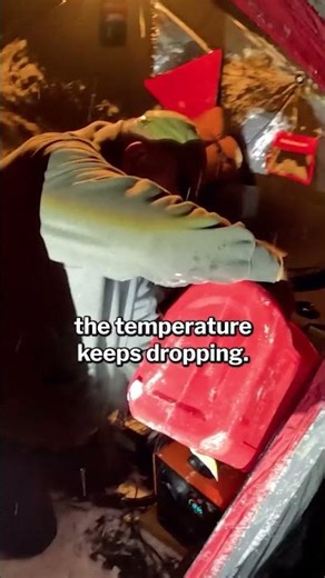 How We Endure Alaska's Long Freezing Nights in a TENT