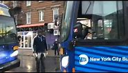 MTA bus driver gets in stand-off with other bus driver who refused to move