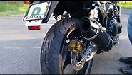 Honda CB400 Exhaust Sound Ride By VTEC REVO