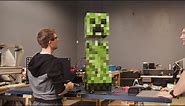 Linus Tech Tips build a custom Minecraft creeper gaming PC—and it's awesome