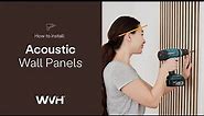 Acupanel® Acoustic Wood Wall Panel Installation Guide