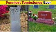 51 Funniest Tombstones With Strange Messages Written On Them || Brown Bear