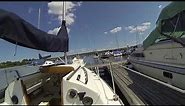 How to Dock a Small Sail Boat - 1976 O'day 22