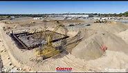 Perth Costco construction time-lapse
