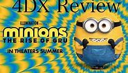 Minions The Rise Of Gru 4DX Review (Footage And Music Not Public Domain)