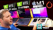 When M1 DESTROYS a RTX card for Machine Learning | MacBook Pro vs Dell XPS 15