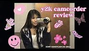 get yourself a y2k camcorder | sony handycam dcr-sr42 video test