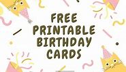 HBD! Here Are 20 Super-Cute Printable Birthday Cards You Can Give for FREE