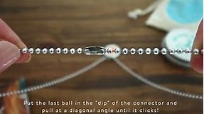 How to Clasp (and Unclasp) Your Get Back Necklaces Chain