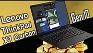 Lenovo ThinkPad X1 Carbon Gen 10 Review - The Gold Standard of Laptops