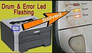 Brother HL-2140 Drum and Error LEDs or "Drum Error" Led Flashing Solved by Technical Jasis