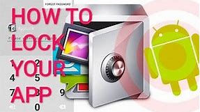 App lock download and install full guide