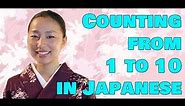 How to Count to Ten in Japanese