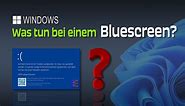 Was tun bei einem Bluescreen (Windows BSOD)@EINFACH ERKLÄRT