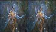 Mystic Mountain 3D: Bright Pillar in the Carina Nebula