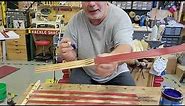 How to build a wooden American flag