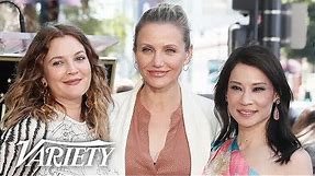 Charlie's Angels Reunion at Lucy Liu's Walk of Fame Ceremony
