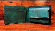 Making a Fully Dyed Bifold Wallet / Pattern No.51