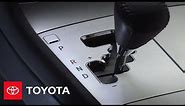 2005 - 2007 Avalon How-To: Driving In The Sequential Shift Mode | Toyota