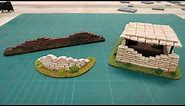 Let's Make - Cheap & Easy Sandbag Barricades & Bunkers Wargames Scenery