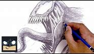 How To Draw Venom | Sketch Saturday (Step by Step)