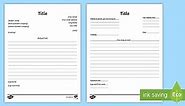 FREE Editable Formal Letter Writing Templates