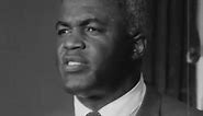 Jackie Robinson's speech at civil rights rally in 1964