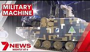 Australia's secret new military combat vehicle unveiled | 7NEWS