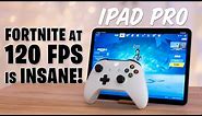 120FPS Fortnite on iPad Pro - So Good it's UNFAIR!