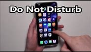 Do Not Disturb How to Turn On or Off iPhone 11