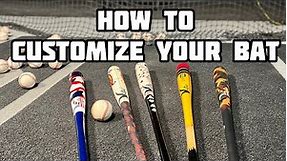 How to customize your Victus Baseball Bat
