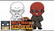 How to Draw Red Skull | Infinity War