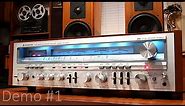 Kenwood KR 9050 Monster Stereo Receiver, ADS L1590 Speakers Demo - "Youngstown"