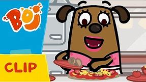 Boj - How To Make A Pizza | Cartoons for Kids