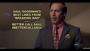 Saul Goodman's best lines from "Breaking Bad" hilarious one-liners! Better Call Saul #bettercallsaul