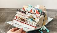 How To Make a Memorabilia Rolodex From a Book