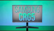 Quick Look: Samsung CRG5 Curved Gaming Monitor