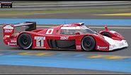 Toyota GT-One (TS020) Pure V8 Twin-Turbo Sound ! Le Mans Classic 2023