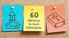 Scripture Verses For Church Bulletins - CHURCHGISTS.COM