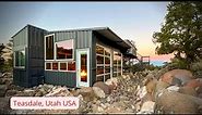 Shipping Container Guest House in Teasdale, Utah, USA