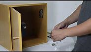 ETEKJOY RFID Electronic Cabinet Lock Hidden DIY for Wooden Cabinet Locker Drawer Cupboard ET924