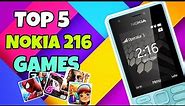 Top 5 Games For Nokia 216| Nokia225| Nokia 222| Nokia Phones
